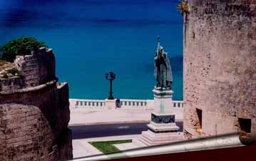 El monumento en la memoria de los Beatos mártires de Otranto