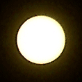 Animazione dell'Eclissi anulare del 3 ottobre 2005 vista da Medina del Campo
