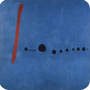 Bleu I, Bleu II, Bleu III serie di dipinti di Mirò del 1961