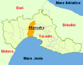 Mappa del territorio