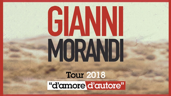 Gianni Morandi in concerto