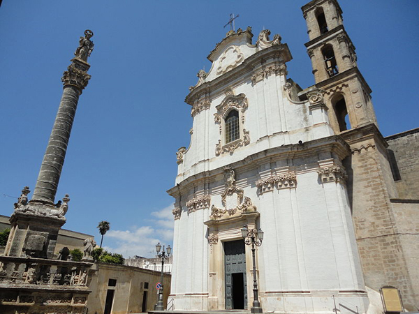 Chiesa e colonna di Sant'Andrea di Presicce