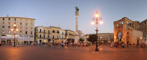 Piazza Sant'Oronzo a Lecce