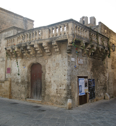 Balcone del palazzo Torricelli